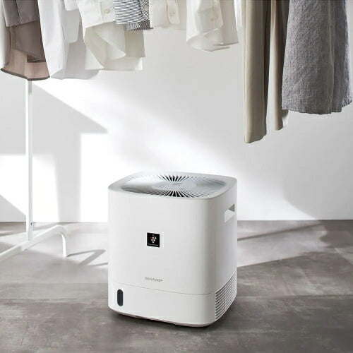 シャープ SHARP 衣類乾燥除湿機 デシカント式 CV-U60-W ホワイト