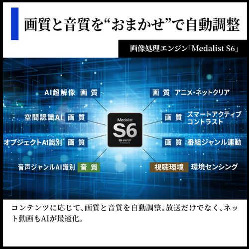SHARP シャープ AQUOS 65V型4K液晶テレビ 4T-C65HN2