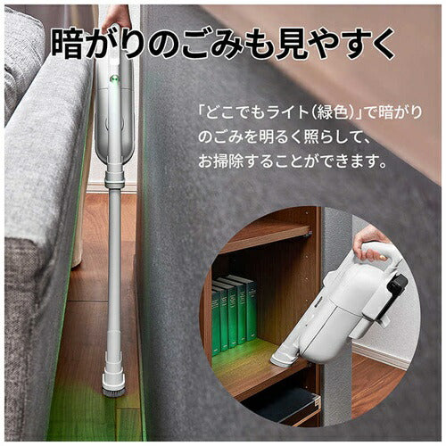 SHARP シャープ コードレススティック紙パック式掃除機 RACTIVE Air EC-KR50A-W