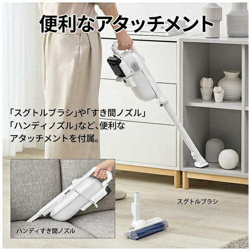 SHARP シャープ コードレススティック紙パック式掃除機 RACTIVE Air EC-KR50A-W
