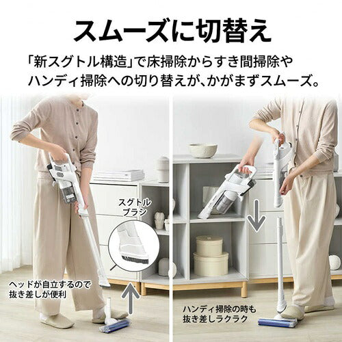 SHARP シャープ サイクロン式コードレススティック掃除機 RACTIVE Air EC-AR50A-W