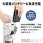 SHARP シャープ サイクロン式コードレススティック掃除機 RACTIVE Air EC-AR50A-W