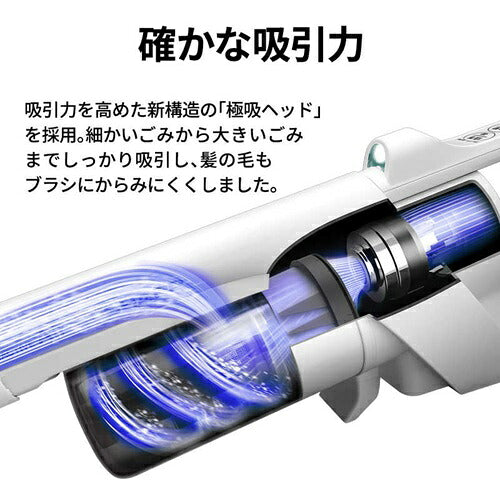 SHARP シャープ サイクロン式コードレススティック掃除機 RACTIVE Air EC-AR50A-W