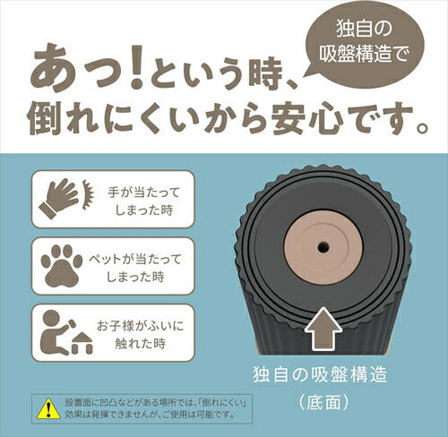 ドウシシャ DOSHISHA  加湿器 超音波式 ポータブル コードレス 充電式 上からカンタン給水 2電源対応 充電式 USB 加湿量50ml／h 容量400ml 充電使用時間4時間 Korobaan POTABLE コロバーン ブラック KWY－053BBK