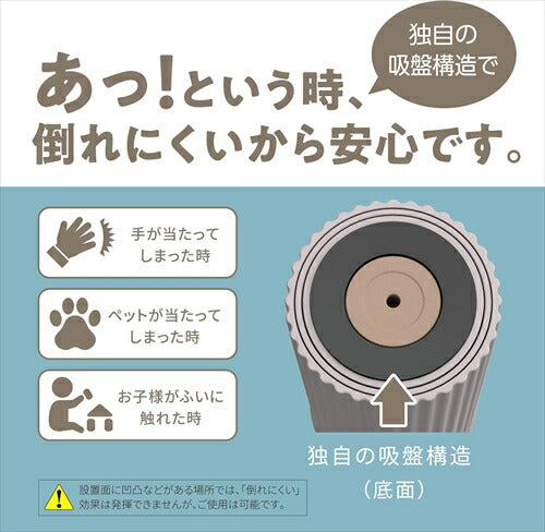 ドウシシャ DOSHISHA  加湿器 超音波式 ポータブル コードレス 充電式 上からカンタン給水 2電源対応 充電式 USB 加湿量50ml／h 容量400ml 充電使用時間4時間 Korobaan POTABLE コロバーン ピンク KWY－053BPK