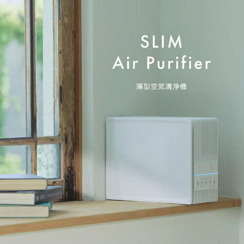 DOSHISHA ドウシシャ 薄型タワー形空気清浄機 APA-081WH ホワイト