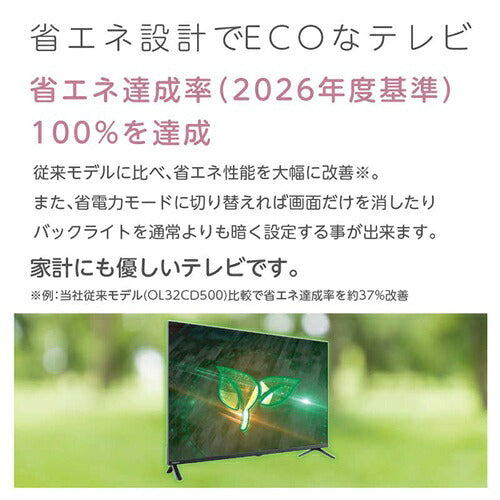 ORION オリオン 40V型 フルハイビジョン液晶テレビ 地上/BS/110度CS OL40SE100