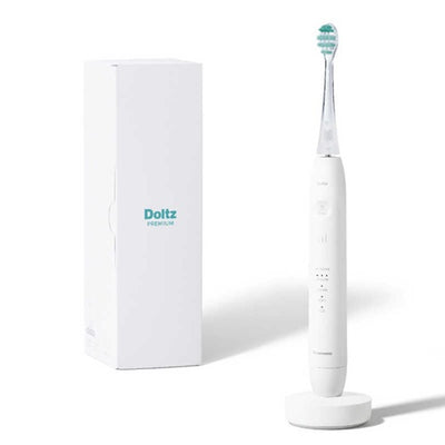 電動歯ブラシ パナソニック ドルツプレミアム W音波振動ハブラシ EW-DP38-W ホワイト 軽量 約95g アプリ対応