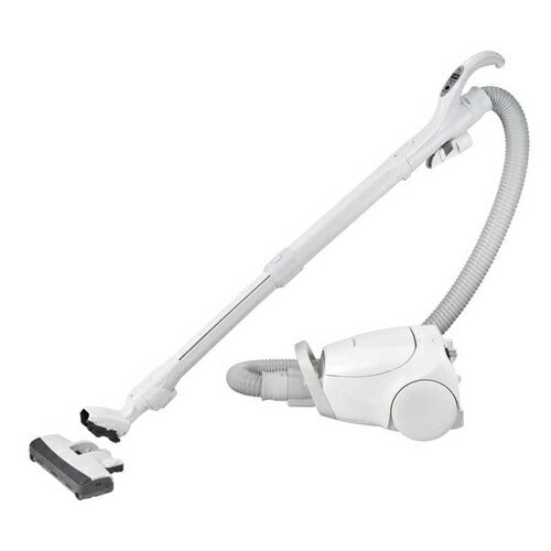 掃除機 紙パック式 キャニスター パナソニック MC-PJ250G-W オフホワイト 軽量 ハイパワー コンパクト ゴミ検知 自走式 日本製
