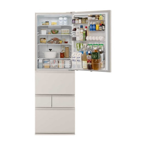 Panasonic パナソニック 5ドア冷凍冷蔵庫 NR-E47BR3-C 468L 右開き マットライトベージュ