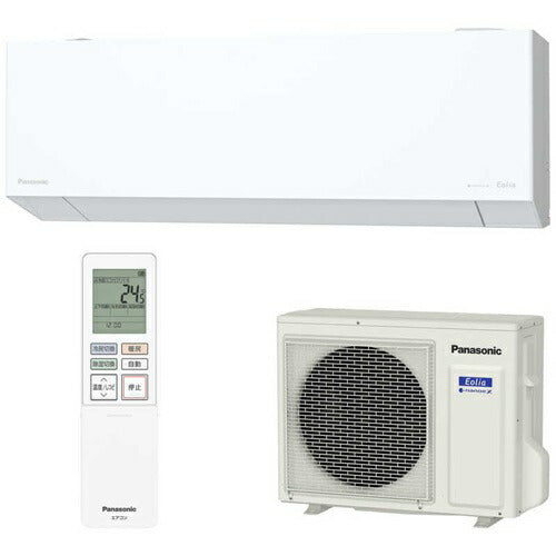 標準取付工事別 エアコン 10畳用 パナソニック 本体のみ エオリア CS-EX286D EXシリーズ （クリスタルホワイト） (冷房：8～12畳/暖房：8～10畳)
