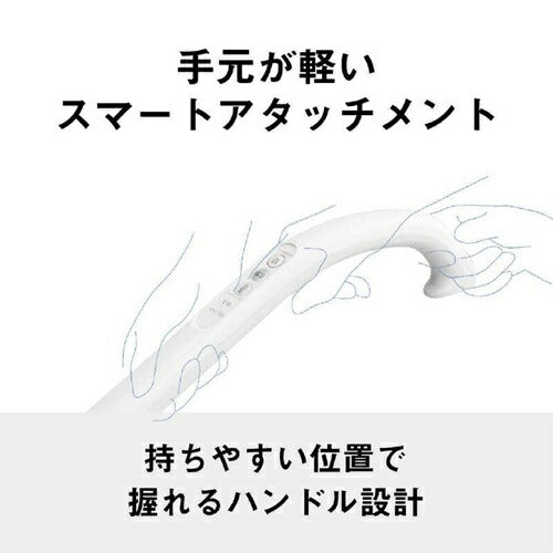 掃除機 紙パック式 キャニスター ホワイト パナソニック MC-JP890K-W