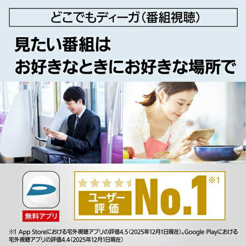 ブルーレイディスクレコーダー 2TB 4Kチューナー内蔵ディーガ パナソニック DMR-4T205