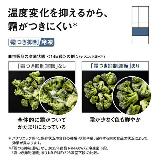 Panasonic パナソニック 6ドア冷凍冷蔵庫 NR-F49EY3-C 490L フレンチドア マットライトベージュ