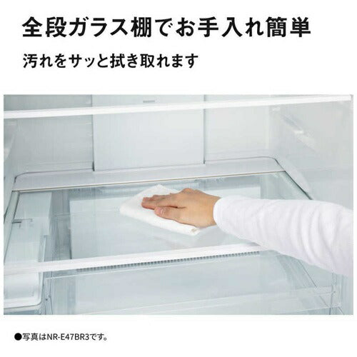 Panasonic パナソニック 6ドア冷凍冷蔵庫 NR-F52BR3-C 515L フレンチドア マットライトベージュ