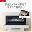 オーブンレンジ 15L パナソニック NE-FS2E-W ホワイト 電子レンジ フラットテーブル