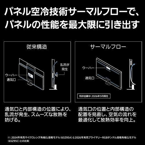 Panasonic パナソニック 4K有機ELテレビ VIERA 55V型 TV-55Z95C