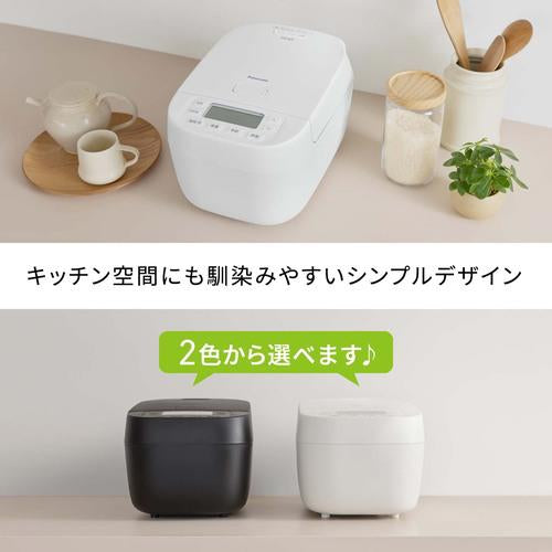 Panasonic パナソニック 可変圧力IHジャー炊飯器 おどり炊き SR-N310E-W 5.5合 ホワイト