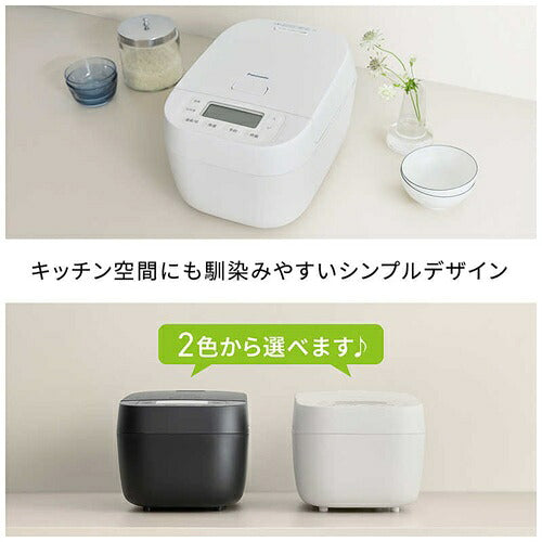 Panasonic パナソニック IHジャー炊飯器 5.5合 SR-N210E-K ブラック