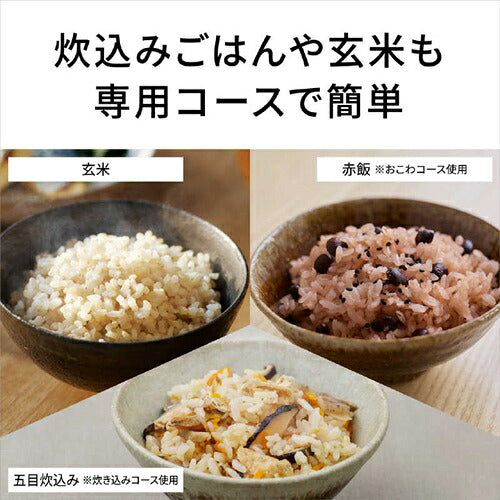 Panasonic パナソニック IH炊飯器 ビストロ SR-X710E-H 5.5合 グレー