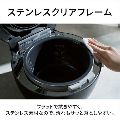 Panasonic パナソニック IH炊飯器 ビストロ SR-X910E-K 5.5合 ブラック