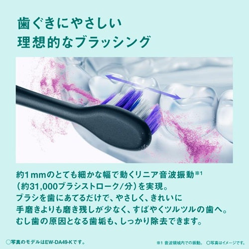 Panasonic パナソニック 音波振動ハブラシ ドルツ EW-DA19-W ホワイト