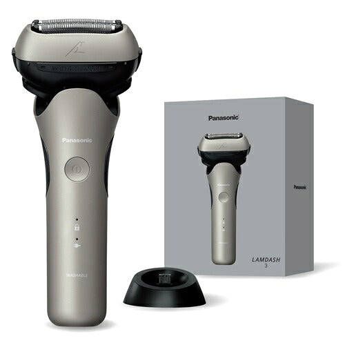 Panasonic パナソニック メンズシェーバー ラムダッシュ 3枚刃 ES-L362D-S シャンパンシルバー