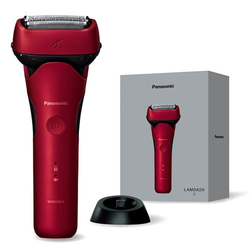 Panasonic パナソニック メンズシェーバー ラムダッシュ 3枚刃 ES-L342D-R レッド