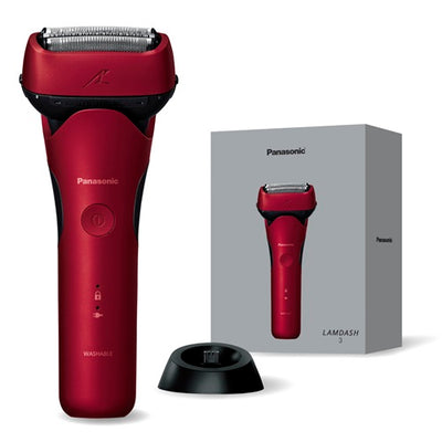 Panasonic パナソニック メンズシェーバー ラムダッシュ 3枚刃 ES-L342D-R レッド