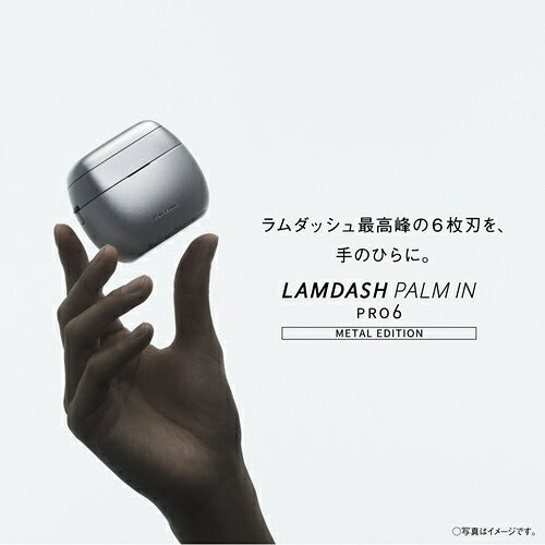 Panasonic パナソニック メンズシェーバー ラムダッシュ パームインPRO 6枚刃 ES-P680U-S メタルシルバー