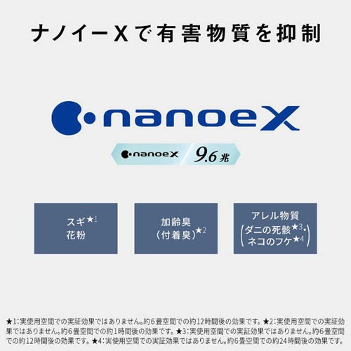 Panasonic パナソニック 加湿空気清浄機 ナノイー F-VX70D-W ホワイト 空清31畳 加湿19畳