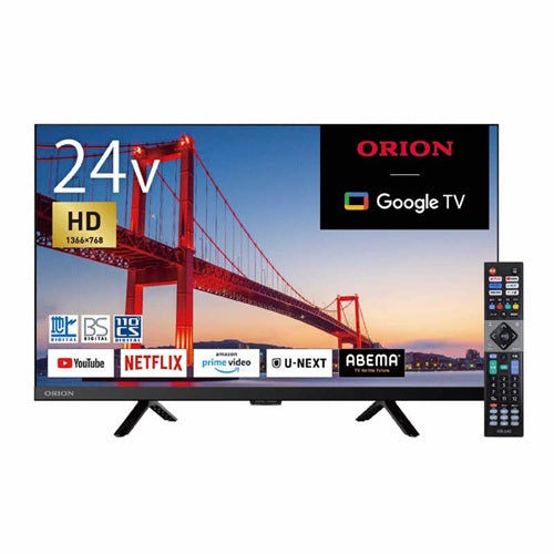 ORION オリオン 24V型 ハイビジョン GoogleTV OLS24WD20