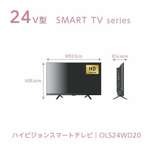 ORION オリオン 24V型 ハイビジョン GoogleTV OLS24WD20 – ベイシア