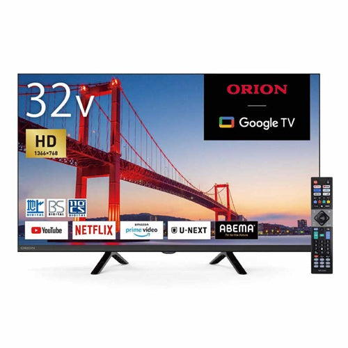 ORION オリオン 32V型 ハイビジョン GoogleTV OLS32WD20