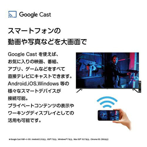 ORION オリオン 32V型 ハイビジョン GoogleTV OLS32WD20
