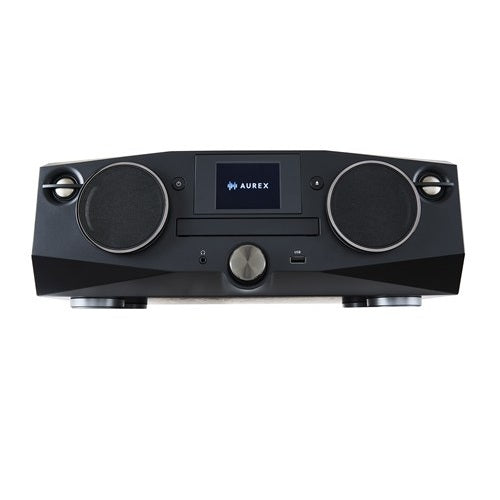 東芝 TOSHIBA AUREX ミニコンポ AX-XSS100 B ブラック CD/FMワイヤレススピーカーシステム ハイレゾ Bluetooth対応 ワイドFM