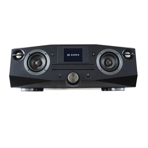 東芝 TOSHIBA AUREX ミニコンポ AX-XSS100 B ブラック CD/FMワイヤレススピーカーシステム ハイレゾ Bluetooth対応 ワイドFM