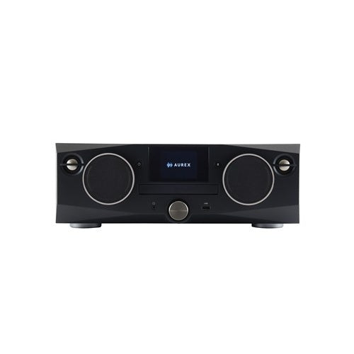 東芝 TOSHIBA AUREX ミニコンポ AX-XSS100 B ブラック CD/FMワイヤレススピーカーシステム ハイレゾ Bluetooth対応 ワイドFM