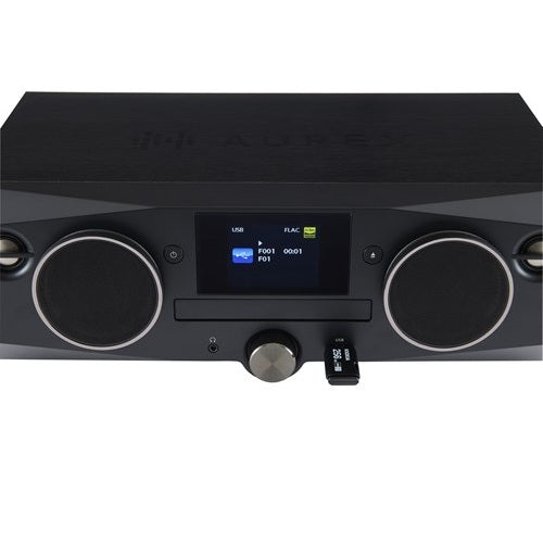 東芝 TOSHIBA AUREX ミニコンポ AX-XSS100 B ブラック CD/FMワイヤレススピーカーシステム ハイレゾ Bluetooth対応 ワイドFM
