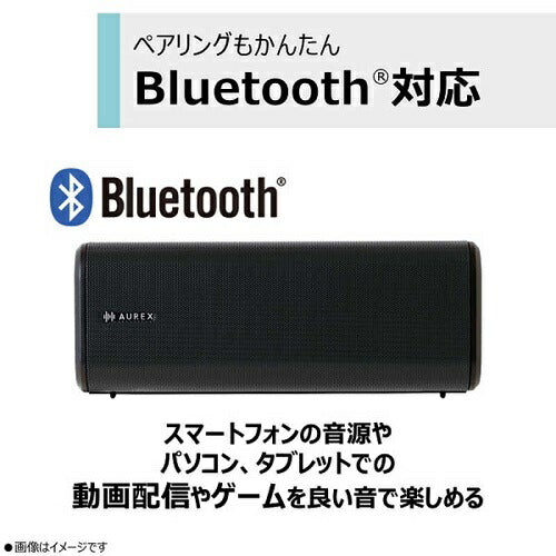 クリアボイス機能付きワイヤレススピーカー ブラック 東芝 AX-FX10(K)