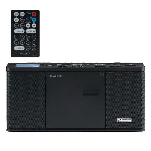 CDラジオ Aurexシリーズ ［ワイドFM対応 /Bluetooth対応］ ブラック 東芝 TY-ANX3