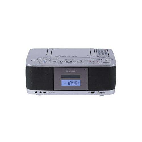 CDラジカセ ワイドFM対応 Bluetooth対応 シルバー 東芝 AX-KCR70-S