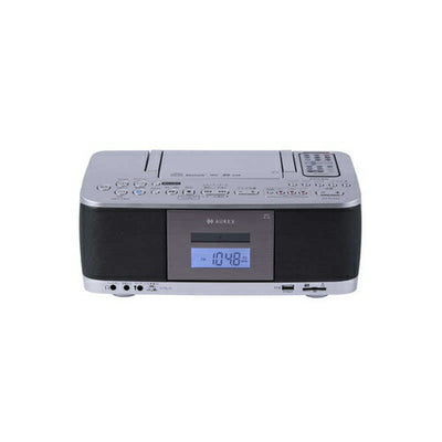 CDラジカセ ワイドFM対応 Bluetooth対応 シルバー 東芝 AX-KCR70-S