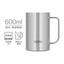 真空断熱ジョッキ ステンレス１ 600ml サーモス JDK-601(S1)