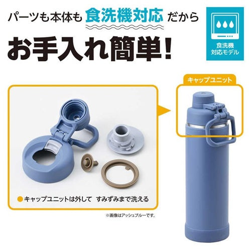 真空断熱スポーツボトル サンド 1L サーモス FJU-1000(SND)
