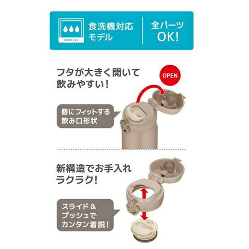 真空断熱ケータイマグ グレーベージュ 750ml サーモス JNL-S750(GYBE)