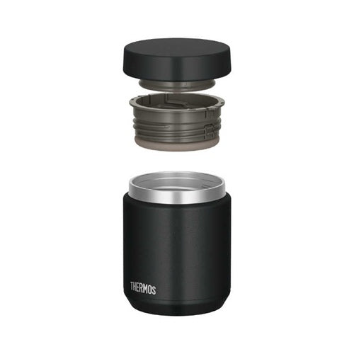 真空断熱スープジャー ブラック 400ml サーモス JED-400(BK)