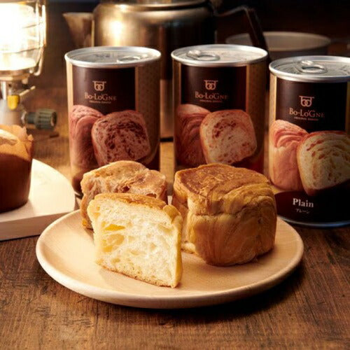 ボローニャ 缶deボローニャ メープル味 1缶 3年保存 備蓄食 非常食 保存パン 缶詰パン デニッシュ 災害時 キャンプ アウトドア ギフト 景品