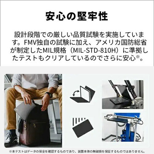 富士通 ノートパソコン FMV Note U 14.0型ワイド シルバーホワイト FMVU550K3W