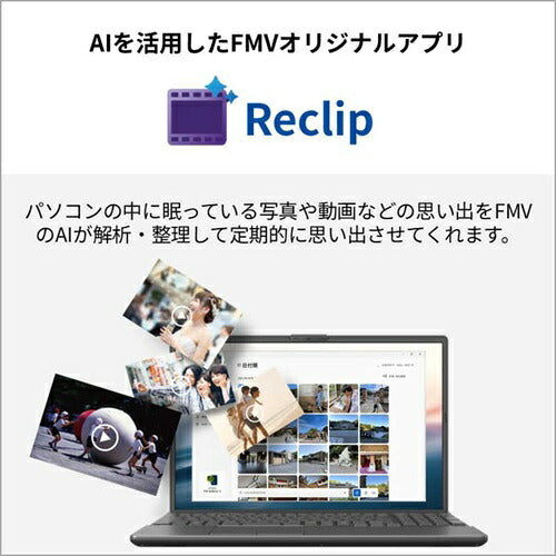 FUJITSU 富士通 ノートパソコン LIFEBOOK 16型 FMVA77L2BA ブラック